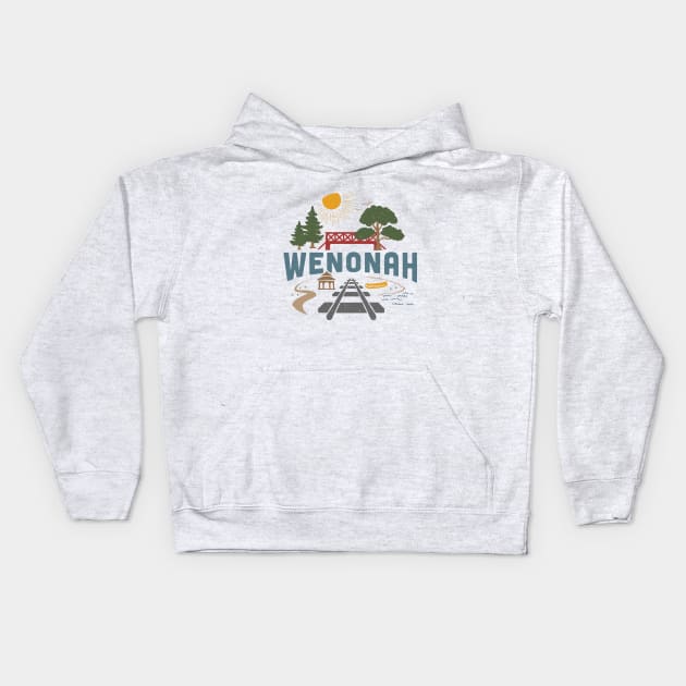 Wenonah Pride Kids Hoodie by Wenonah Elementary School